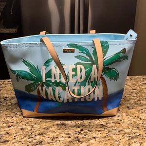 Kate Spade “I need a Vacation” tote